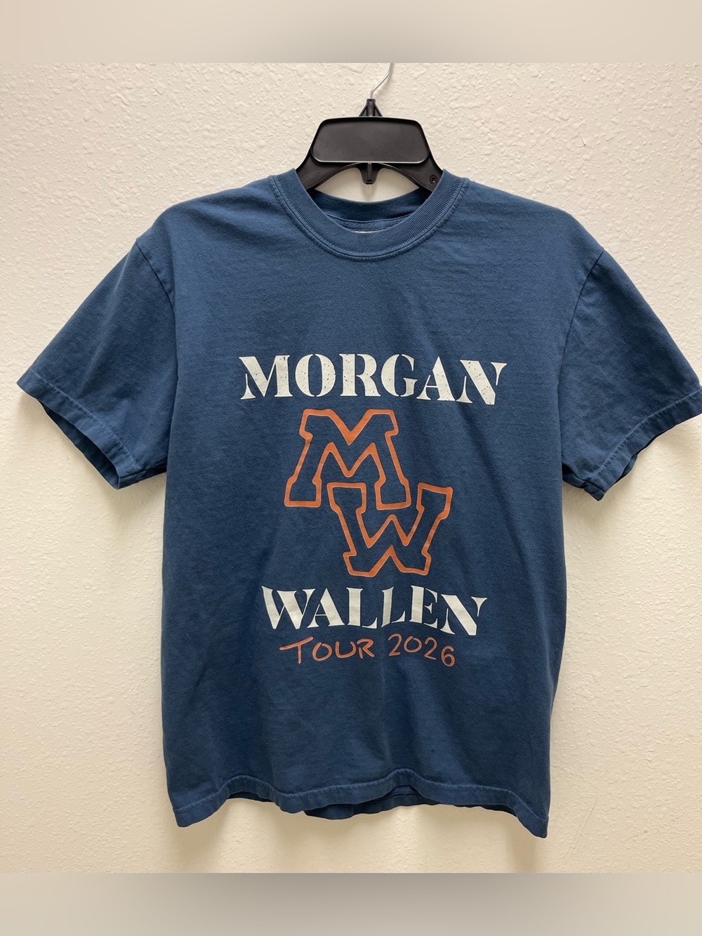 Comfort Colors Navy Morgan Wallen Tour 2026 Graphic Tee